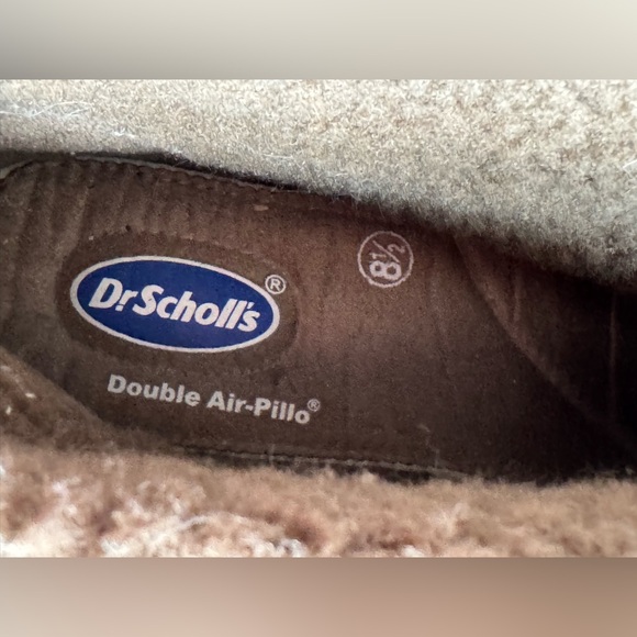 Dr. Scholl's Tan Leather Ankle Boots with Zipper Womens Size 8.5 - Picture 9 of 11